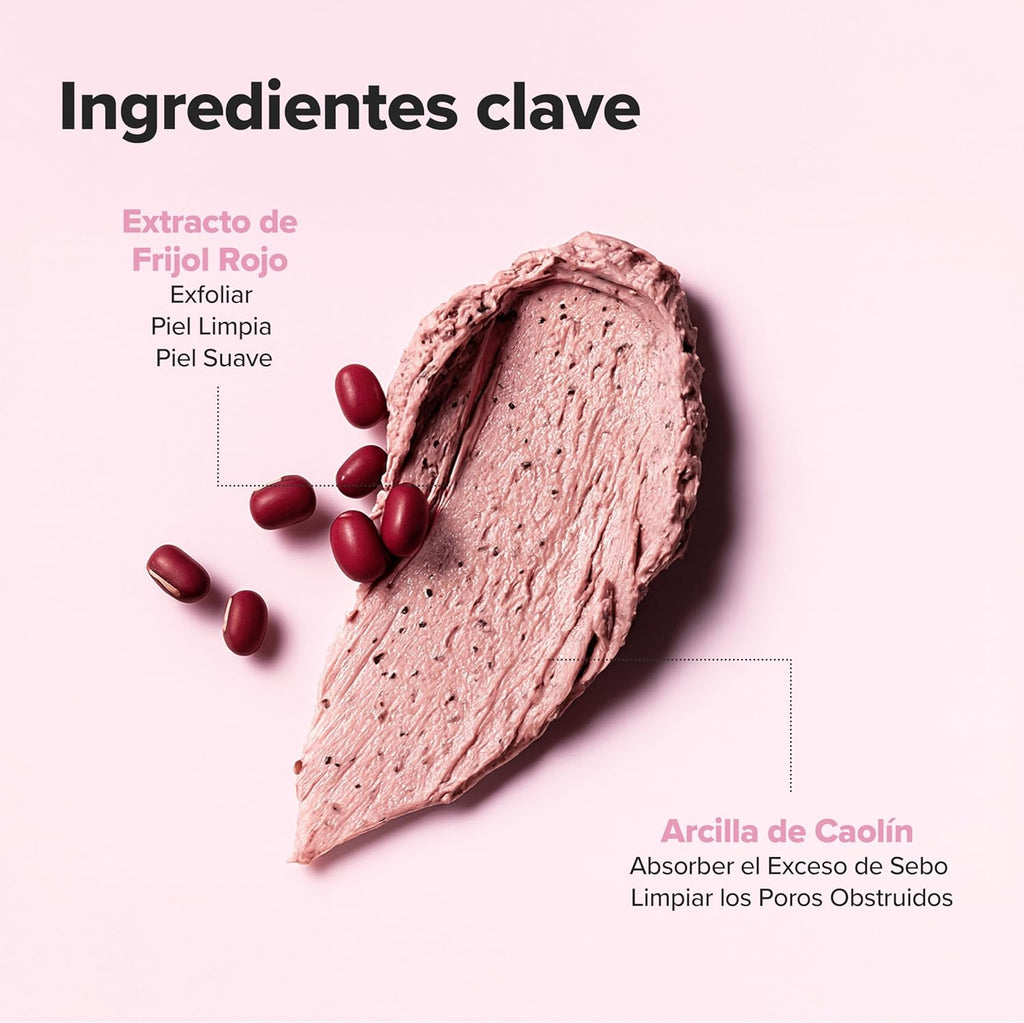 Beauty of Joseon Mascarilla Refrescante De Poros Con Frijoles Rojos, Crema De Barro, Hidratante, Exfoliante Limpiador De Poros, 140 Ml, 4.73 Onzas Líquidas