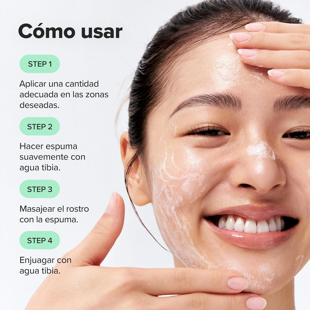 Beauty of Joseon Gel Limpiador Refrescante Green Plum. Limpieza Profunda De Poros, Limpiador Facial Para El Acné, Eliminador De Puntos Negros Para Todo Tipo De Piel. 100 Ml, 3.38 Onzas Líquidas.