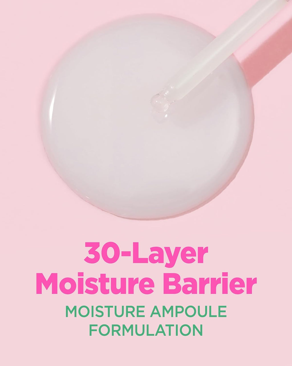 AMPLE:N Ampolla De Inyección De Ceramida 3.38 Fl. Onz. (100 Ml) - Suero Facial Hidratante De Última Generación Altamente Concentrado Para Piel Seca Y Áspera, Que Bloquea La Humedad Y Reduce