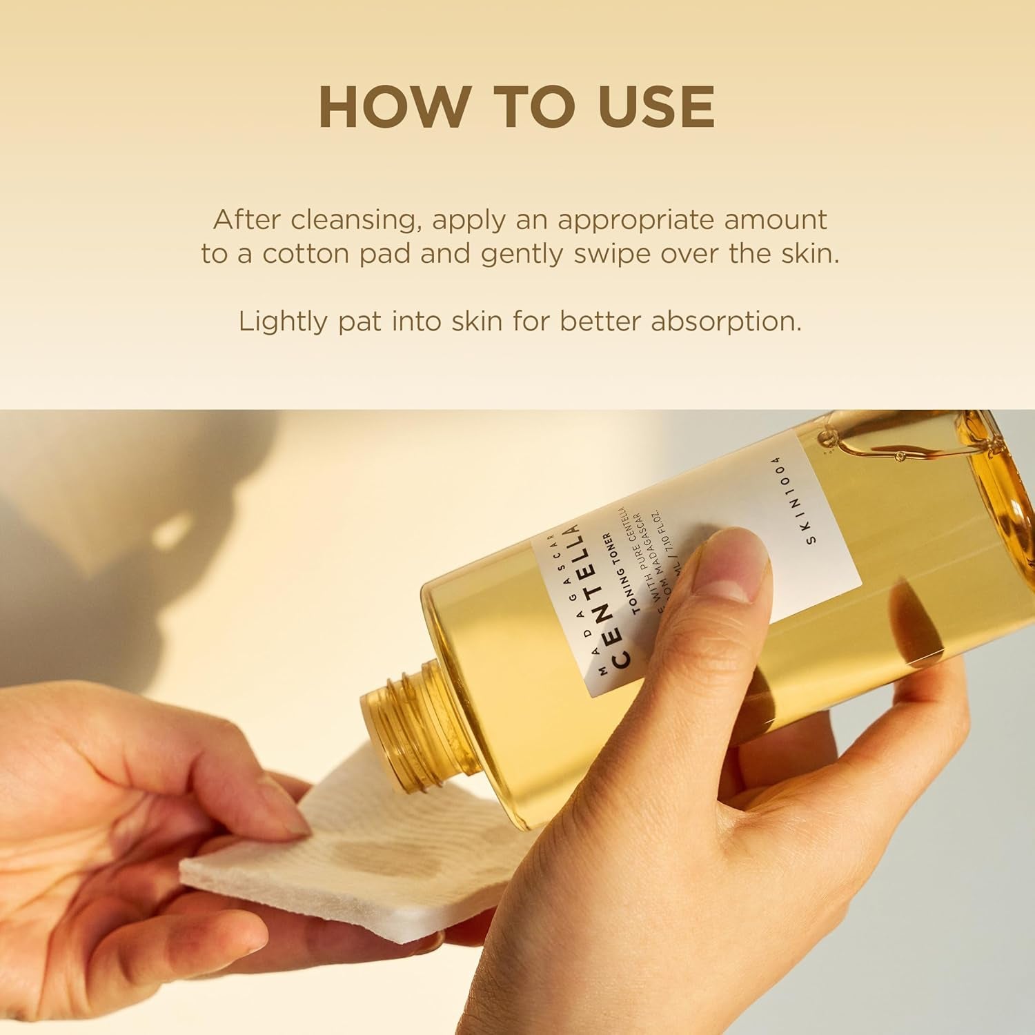 Centella Asiatica Toning Toner 13.52 Oz (400 Ml) | Centella Extract 84% | Solución Diaria De Cuidado De La Piel Para Acné Sensible a La Piel