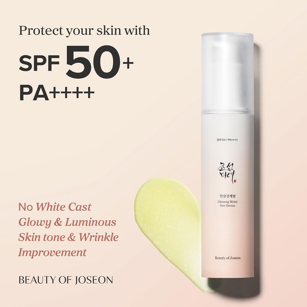 Beauty of Joseon Suero Solar Hidratante Con Ginseng (50 Ml, 1,69 Onzas Líquidas)