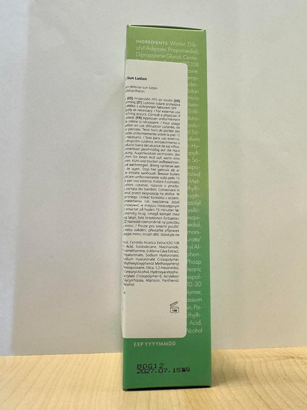 SEOUL Wonder Releaf Centella Loción Solar Diaria, SPF50+ PA++++, Centella Coreana, Sin Erosión Blanca, Calmante, Loción Solar Facial, K-Beauty