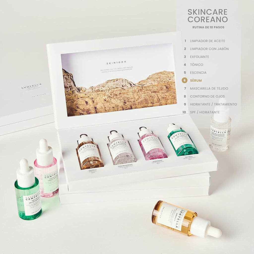 Madagascar Centella - Kit De Ampollas (4 Piezas)