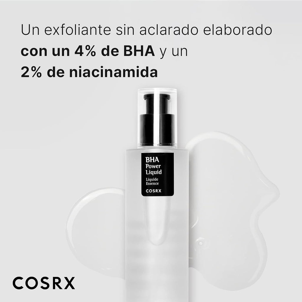 COSRX 100Ml Líquido Para Puntos Negros BHA 4%, Los Poros Congestionados Desaparecen, Salicilato De Betaína, Hipoalergénico, Testado Por Dermatólogos, SIN Crueldad, SIN Parabenos, SIN Sulfatos