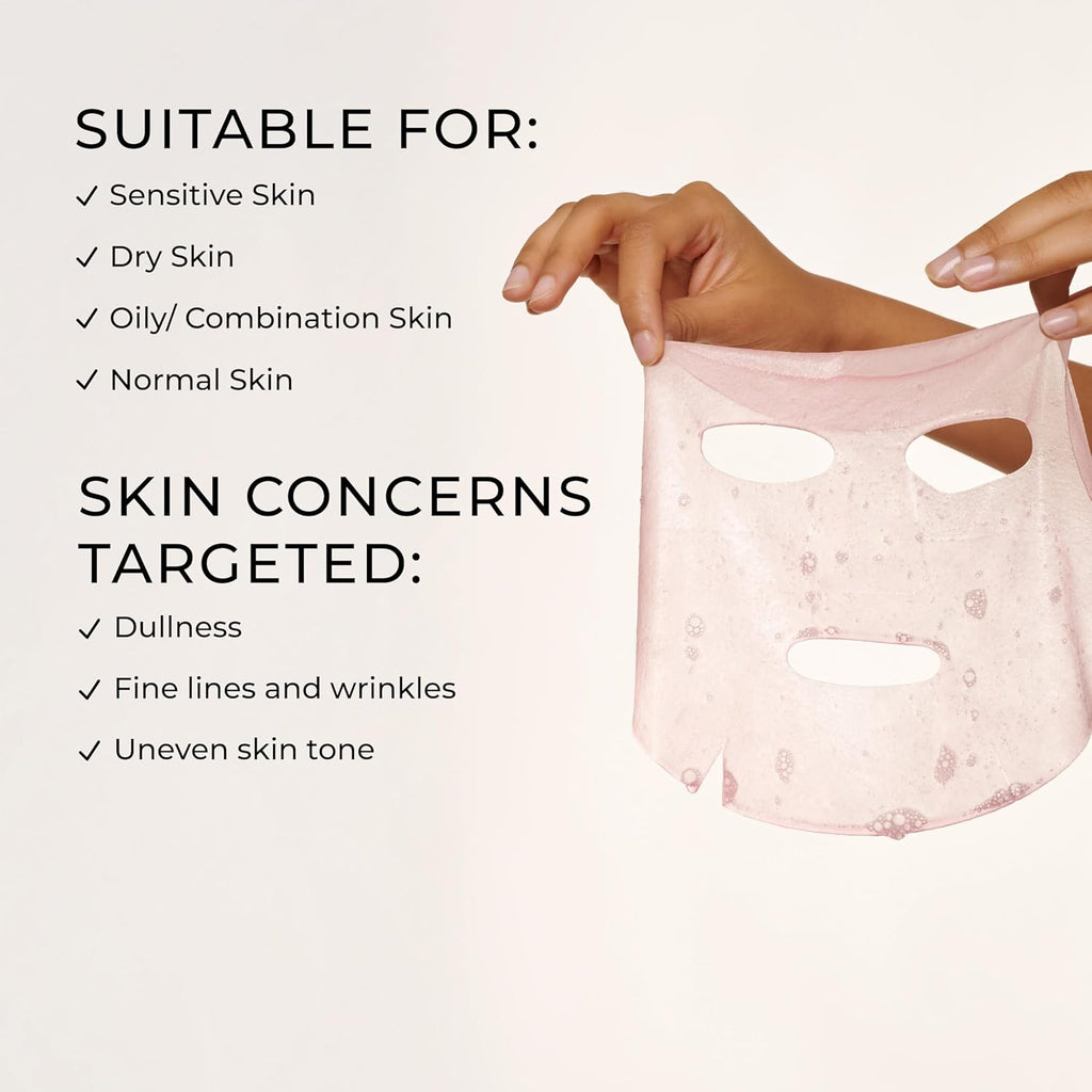 Yepoda the Recovery Moment, Mascarilla Facial Calmante Con Niacinamida, Mascarilla Coreana Vegana Para Todo Tipo De Pieles, 25 Ml