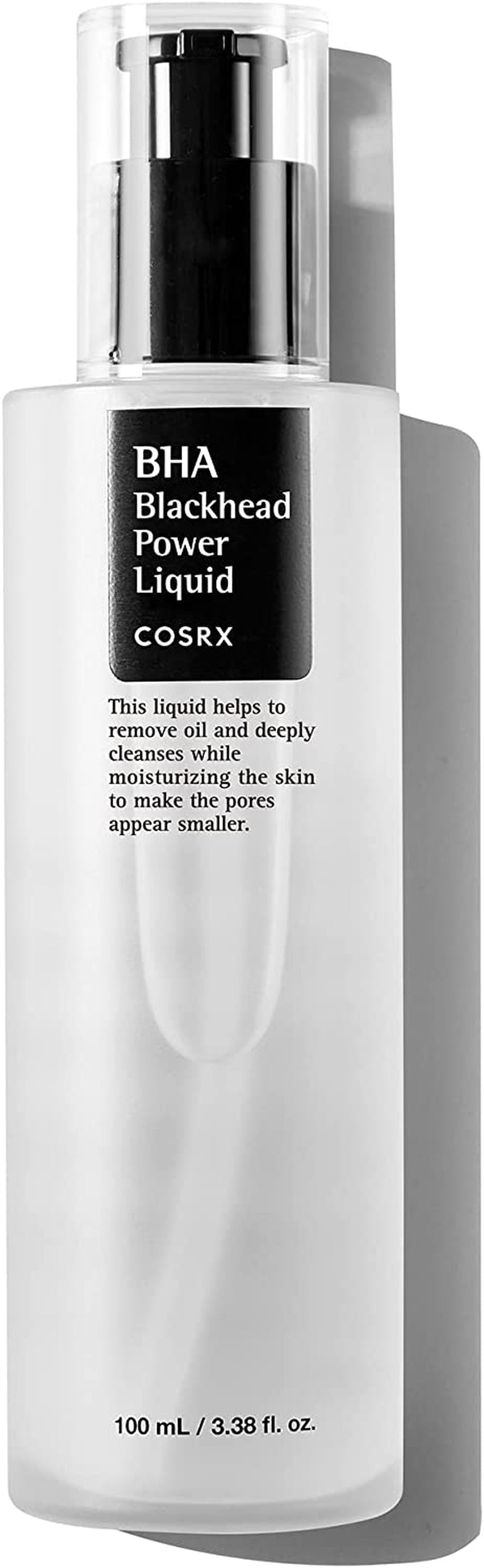 COSRX 100Ml Líquido Para Puntos Negros BHA 4%, Los Poros Congestionados Desaparecen, Salicilato De Betaína, Hipoalergénico, Testado Por Dermatólogos, SIN Crueldad, SIN Parabenos, SIN Sulfatos