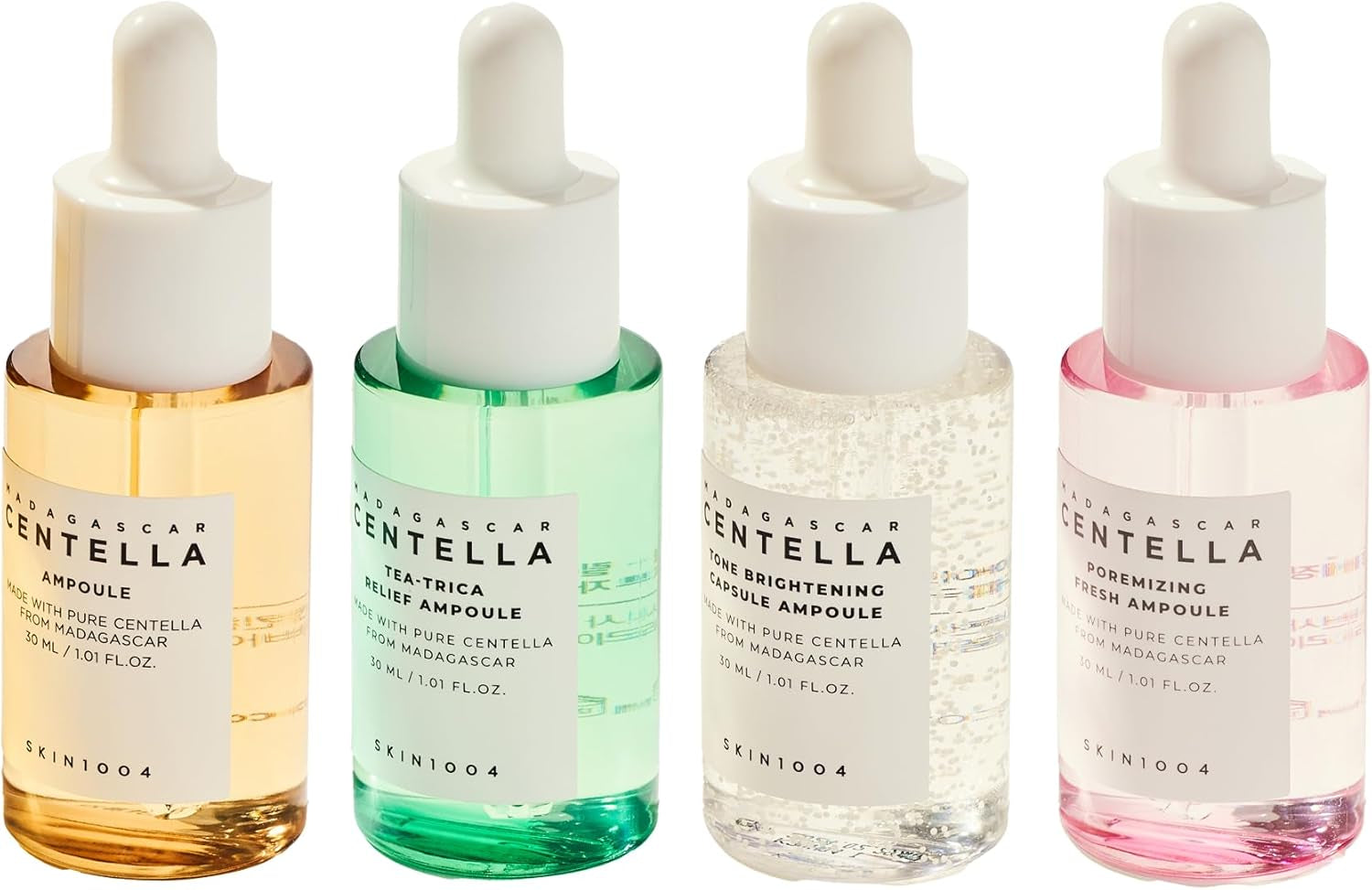 Madagascar Centella - Kit De Ampollas (4 Piezas)