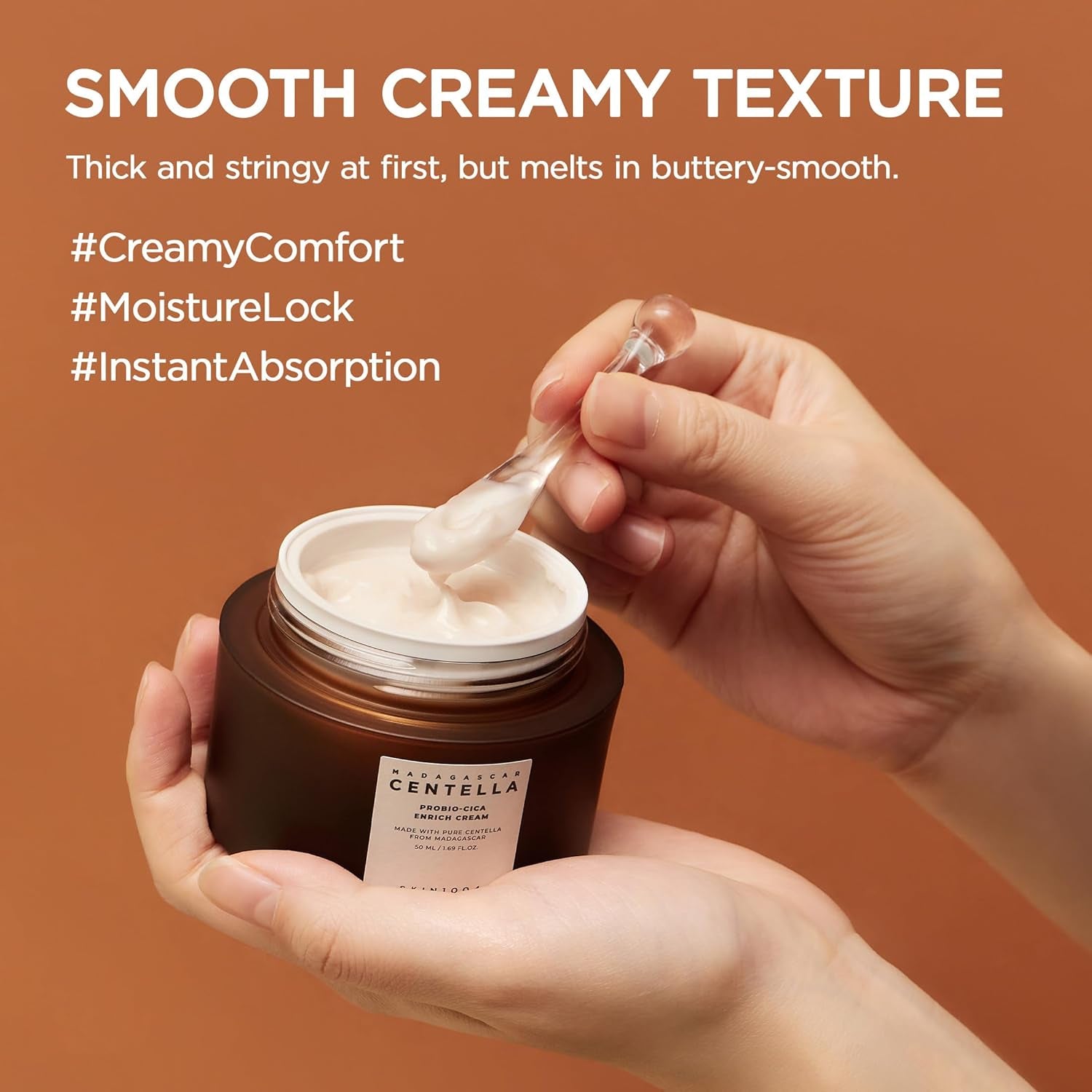 Madagascar Centella Probio-Cica Enrich Cream - Crema Facial Reparadora, 50 Ml