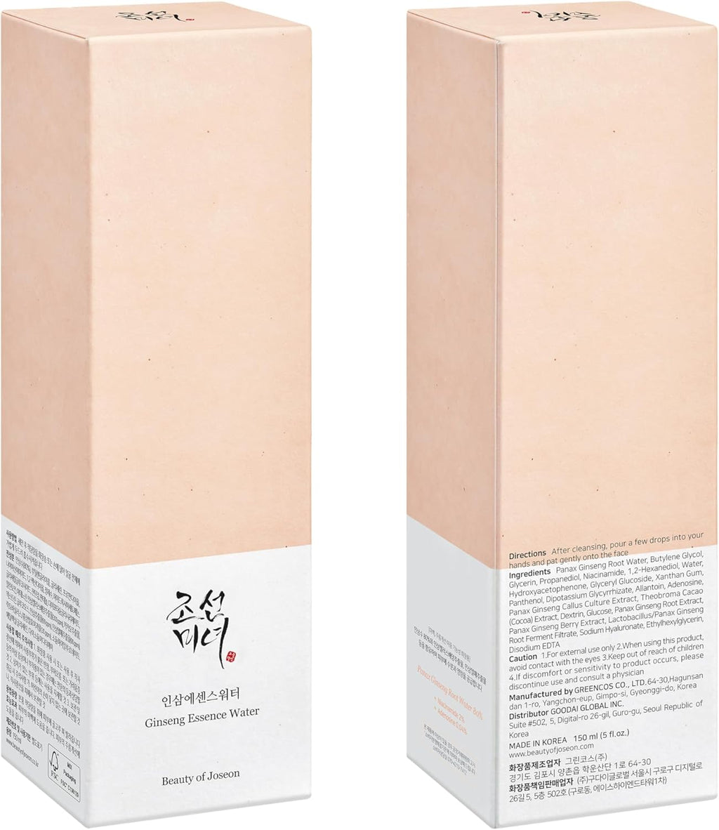 Beauty of Joseon Agua De Esencia De Ginseng, 5.1 Fl Oz, 5 Fl.Oz.