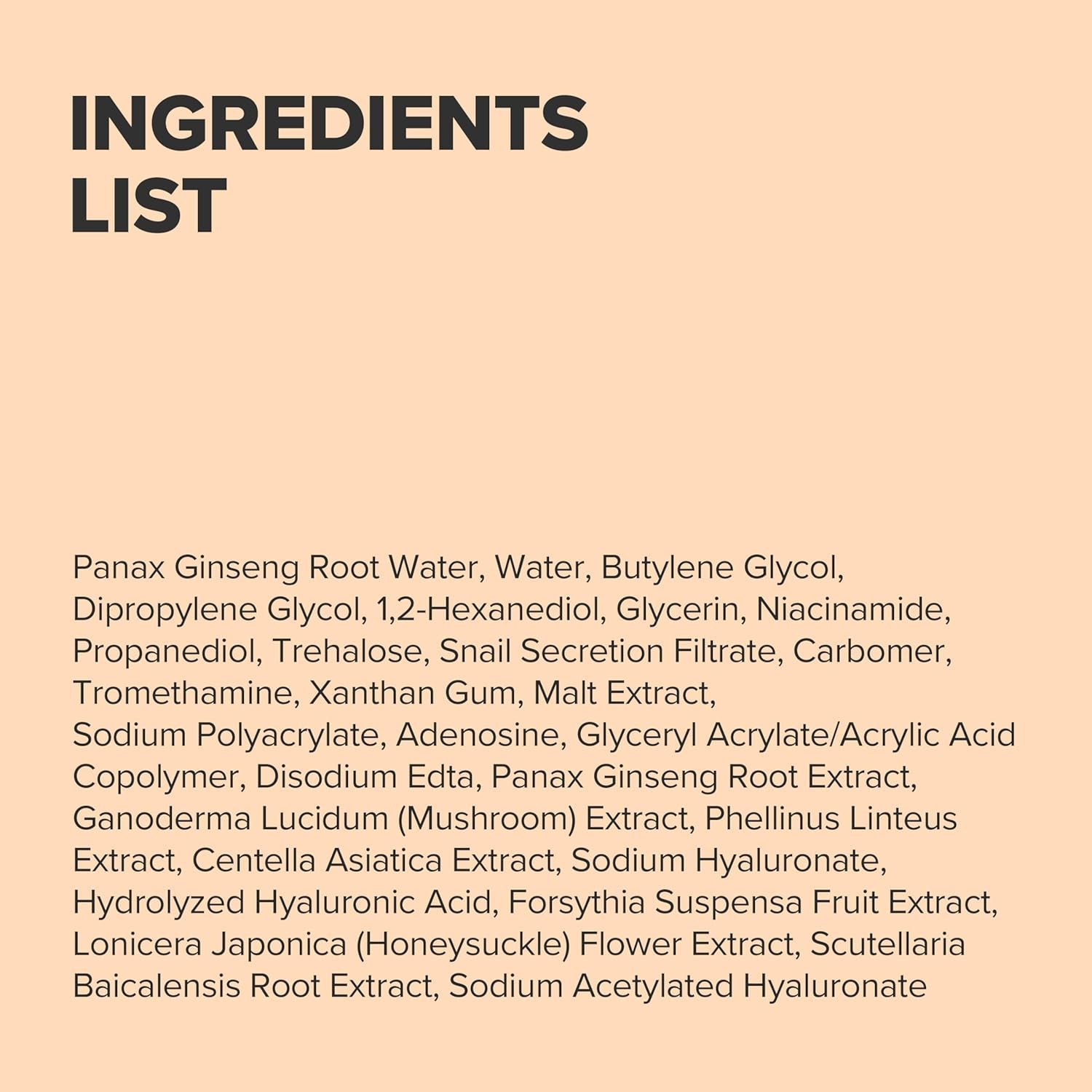 Beauty of Joseon Línea Serum Revive Ginseng + Mucina De Caracol Serum 30 Ml, 1 Fl Oz.