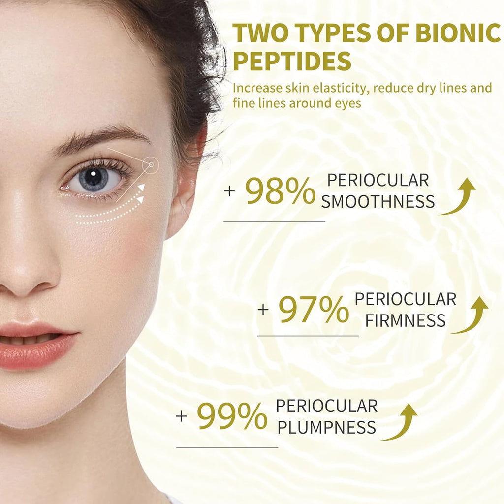 Snail Mucin, Roll-On Contorno Ojos, anti Ojeras Y Bolsas Mujer, Snail Mucin Eye Cream, Hidratante Antiojeras, Suaviza Las Arrugas De Los Ojos Y Reduce Las Ojeras, 17 Ml (A, A)