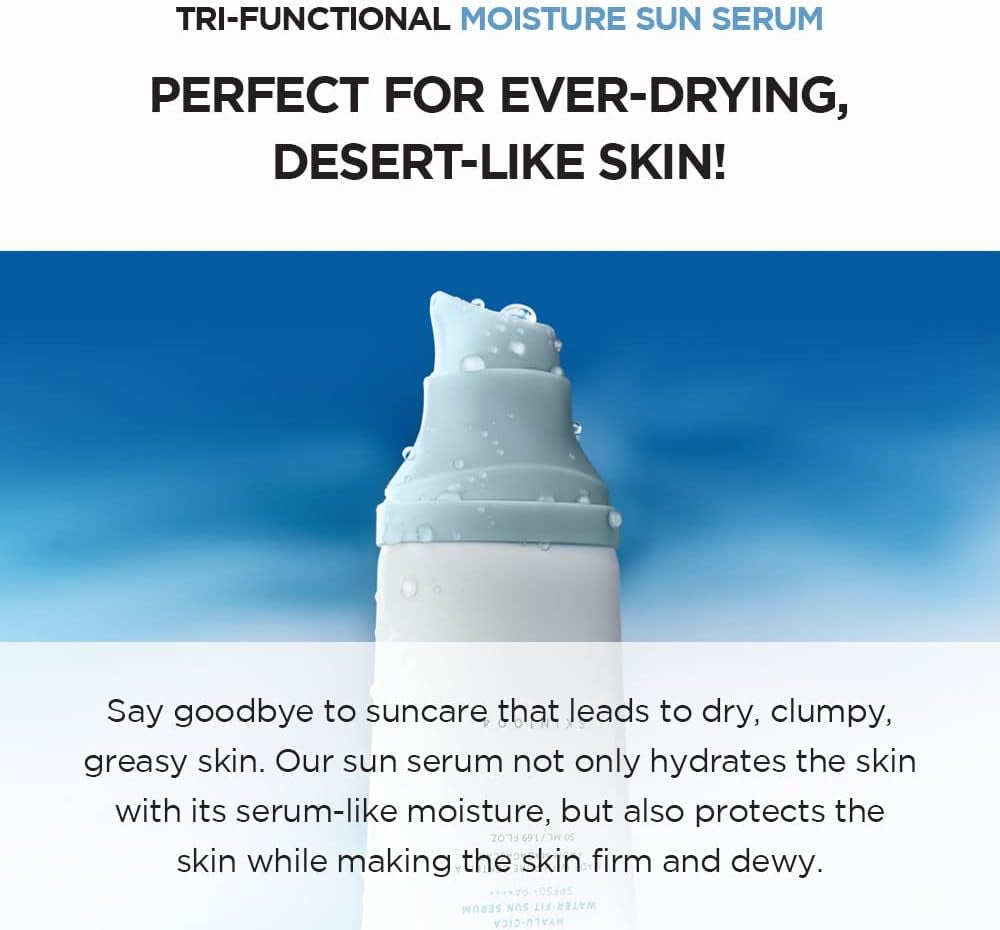 Madagascar Centella Hyalu-Cica Water-Fit Sun Serum Set (2 Piezas)