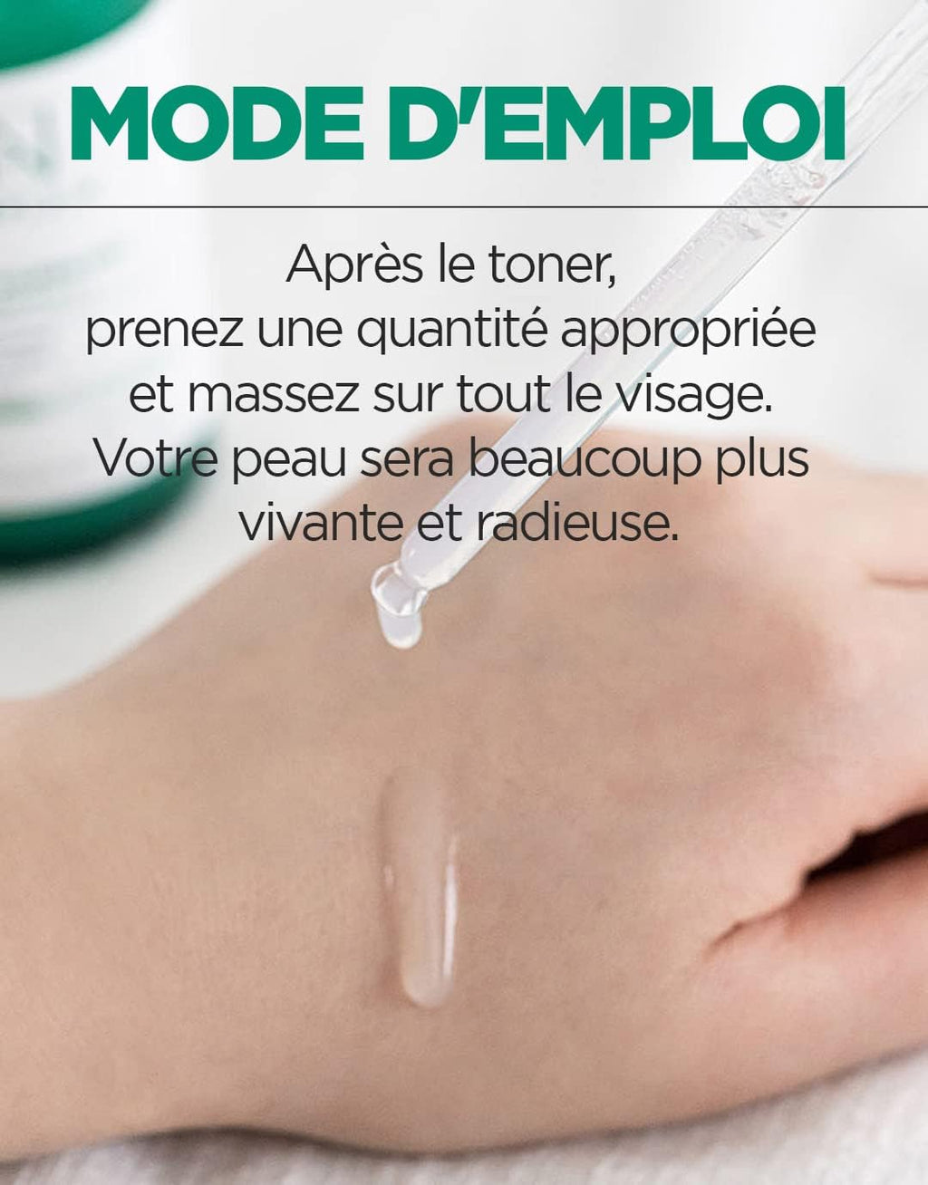 CORÉANA AMPLE:N Ampolla Disparo Calmante Centel- Suero Facial Calmante Con Centella Asiática Para Calmar La Piel Irritada Y Sensible - Alivio Del Enrojecimiento (100Ml)