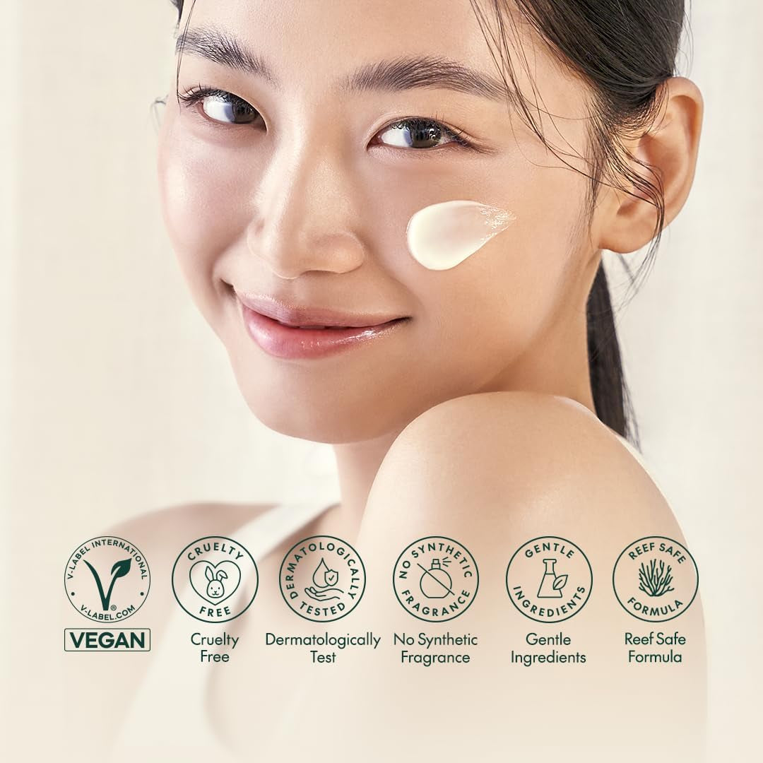 SEOUL Wonder Releaf Centella Loción Solar Diaria, SPF50+ PA++++, Centella Coreana, Sin Erosión Blanca, Calmante, Loción Solar Facial, K-Beauty