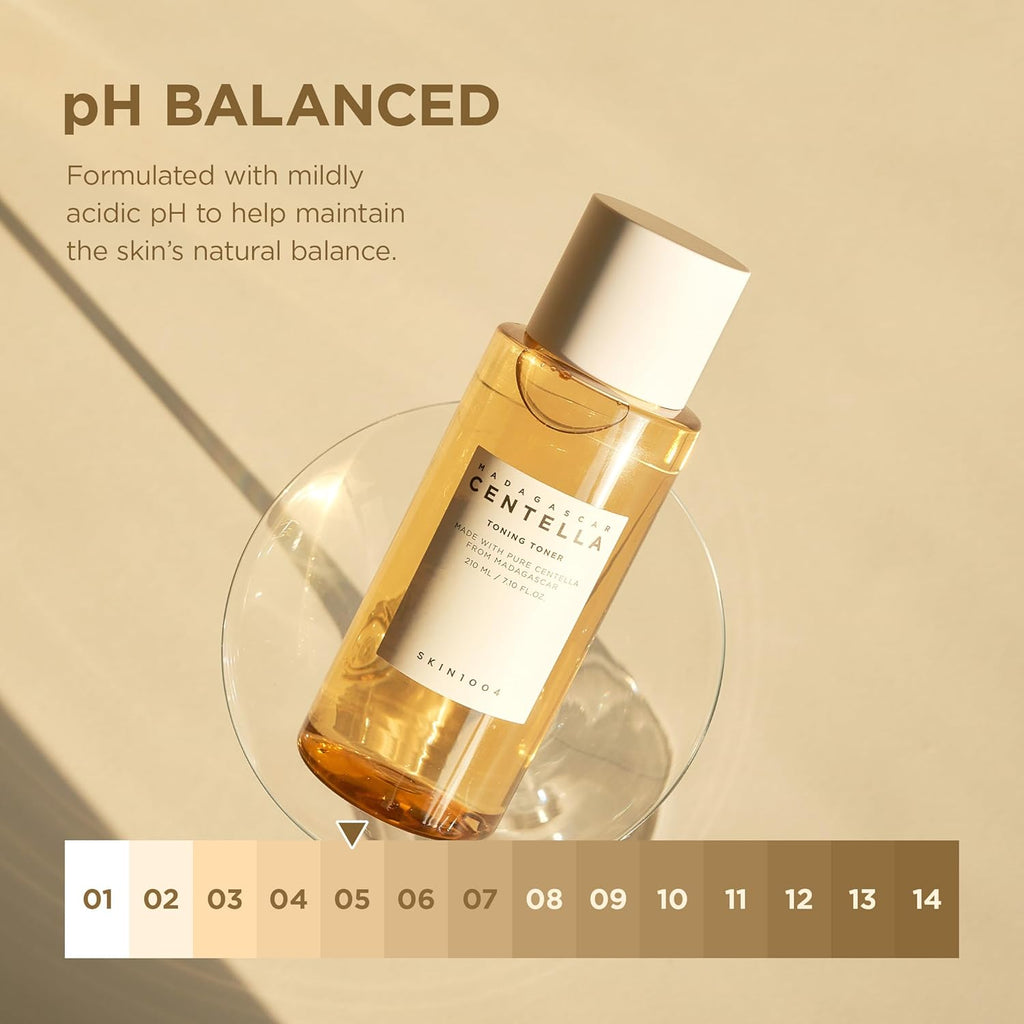 Centella Asiatica Toning Toner 13.52 Oz (400 Ml) | Centella Extract 84% | Solución Diaria De Cuidado De La Piel Para Acné Sensible a La Piel