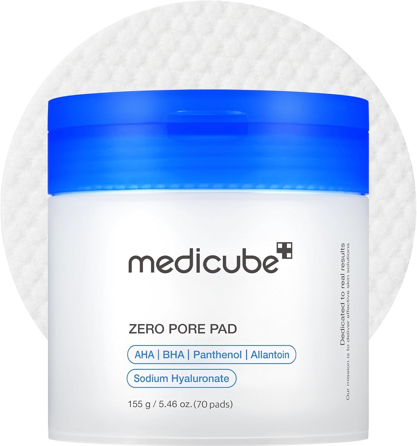 2.0, Tónicas Faciales De Doble Textura Para Exfoliar Y Cuidar Los Poros Con Un 4,5% De Ácido Láctico Aha (70 Unidades), Almohadillas Zero Pore